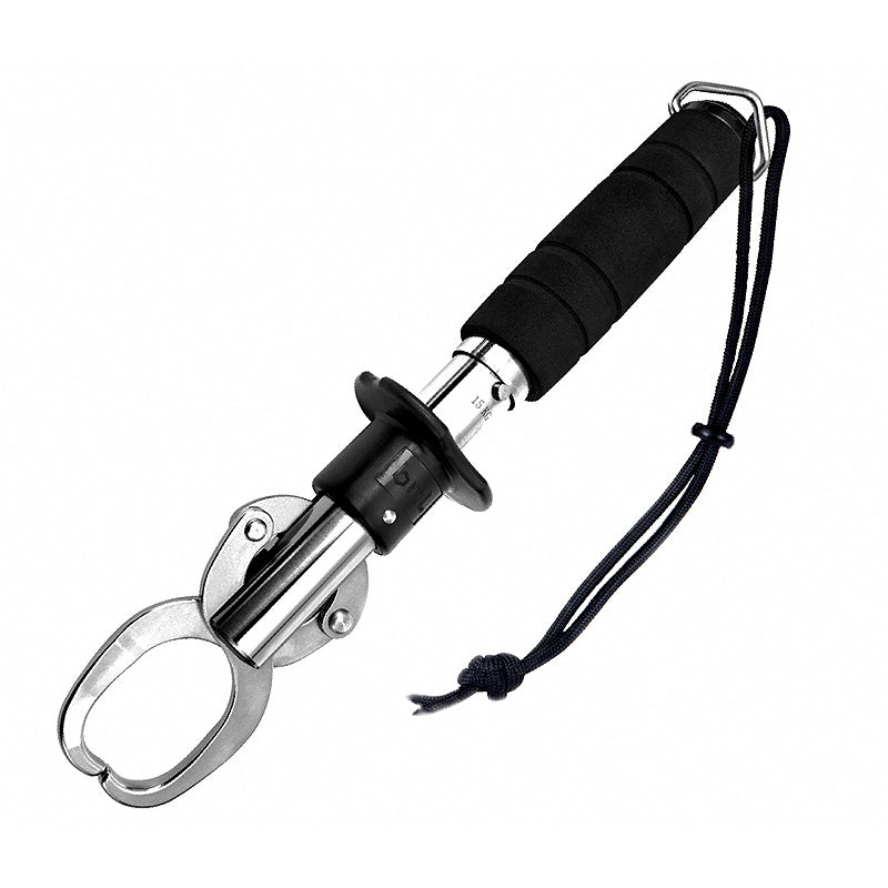 Stainless Steel Fish Gripper with Scale, Big Fish Lip Grip