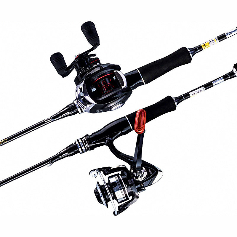 Carbon 5-Piece Lure Rod, Rod-Only or Combo, 1.65–2.7 m