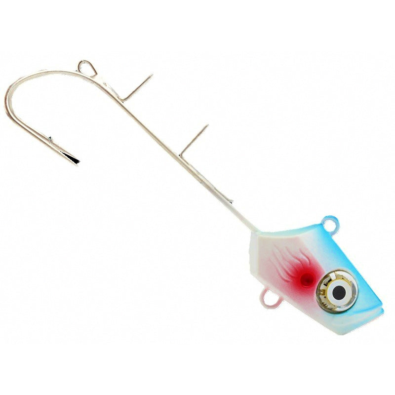 Glow Head Jig with Double Assist Hooks, 200–250 g (7–9 oz)