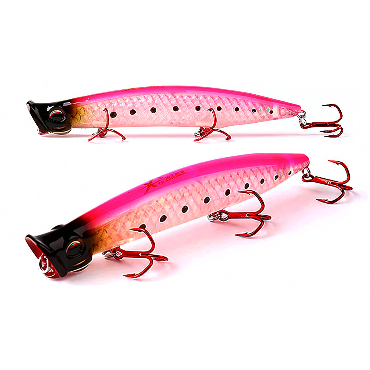 Floating Popper Lure, 7.5–18.5 g (0.26–0.65 oz)