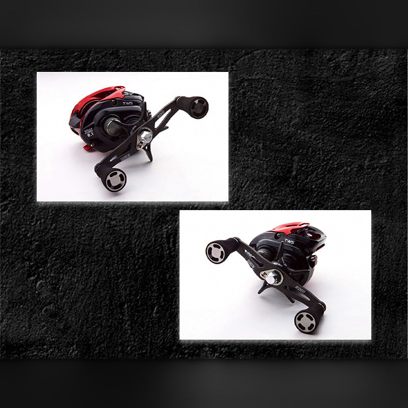 Baitcasting Reel Handle, Double Arm with EVA Knobs