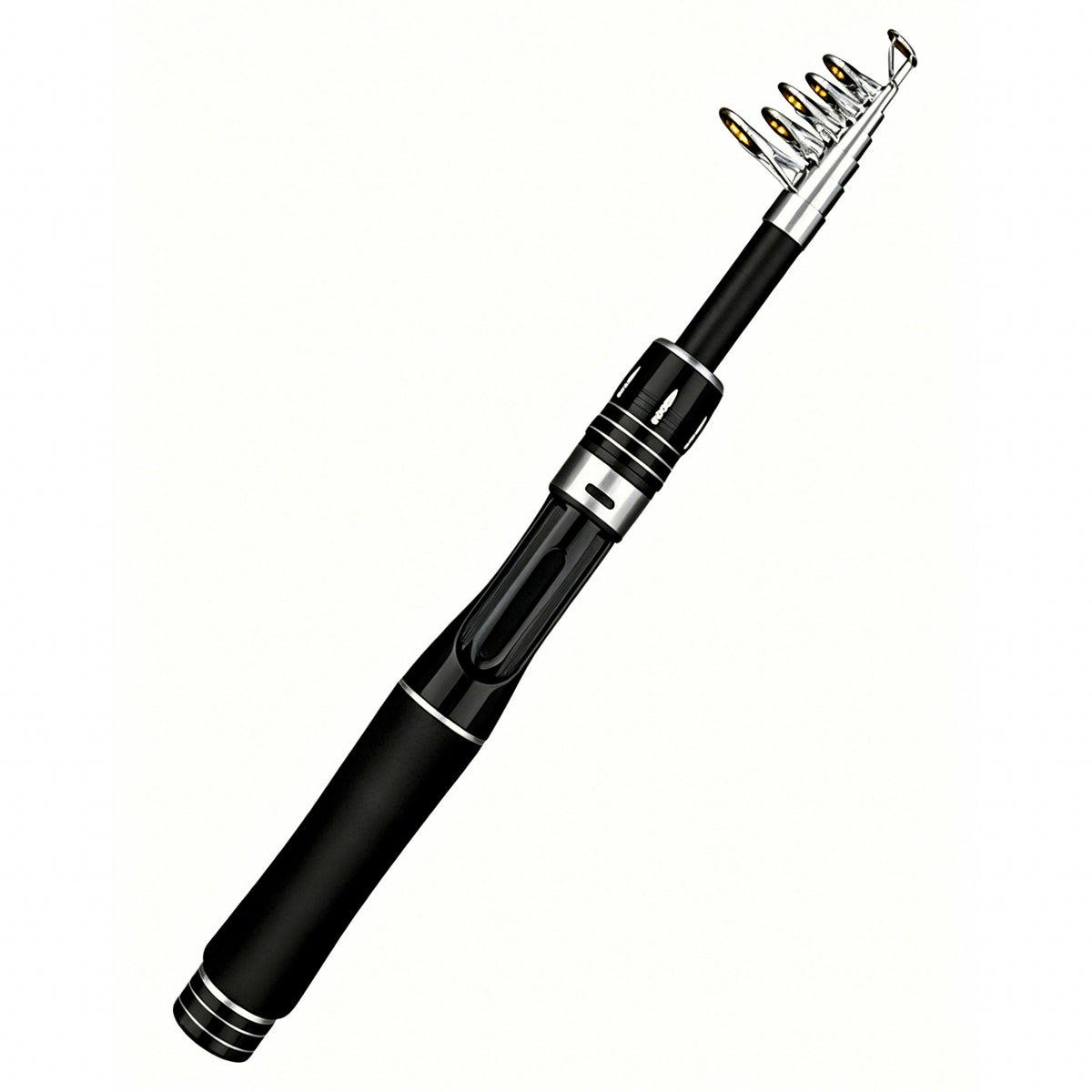 Telescopic Carbon Fishing Rod, 1.6–2.7 m (5.2–8.9 ft)