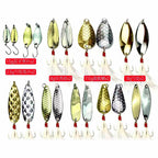 Lure Kit Assortment: Soft Baits, VIB & Metal Spoons