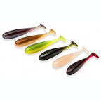 T-Tail Grub Soft Baits, 2–3 in (48–76 mm), Jig Heads & Hooks