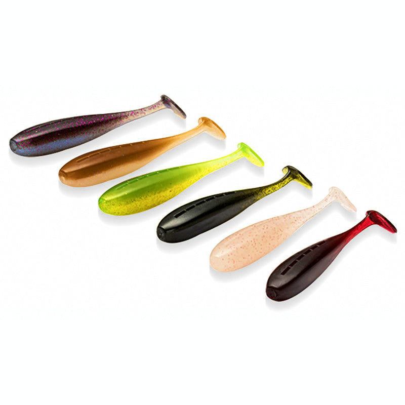 T-Tail Grub Soft Baits, 2–3 in (48–76 mm), Jig Heads & Hooks