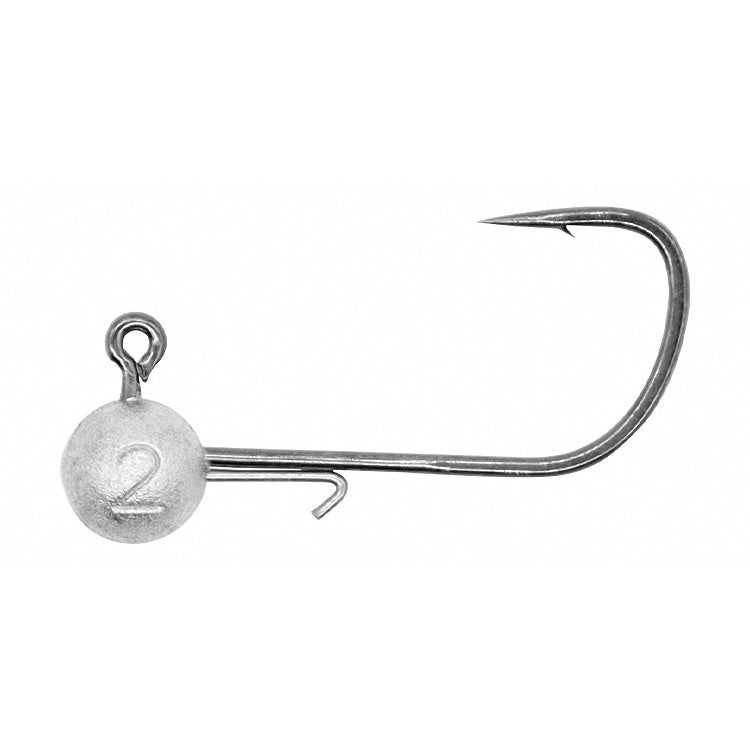 Micro Lead Head Hooks, 5-Pack, 0.6–2.7 g (0.021–0.095 oz)