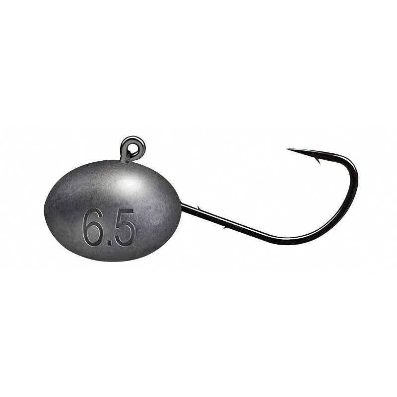 Round Jig Head Hooks, 1.5–7 g (0.05–0.25 oz), Barbed