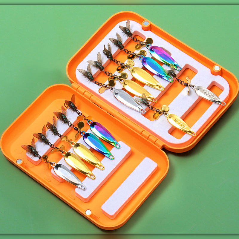 Spinner Fly Lure with Spinner Blade, 2.2–4.5 g (0.08–0.16 oz)