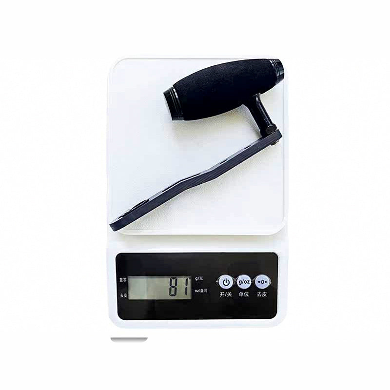 Carbon Single Reel Handle, T-Knob, 137 mm (5.4 in)