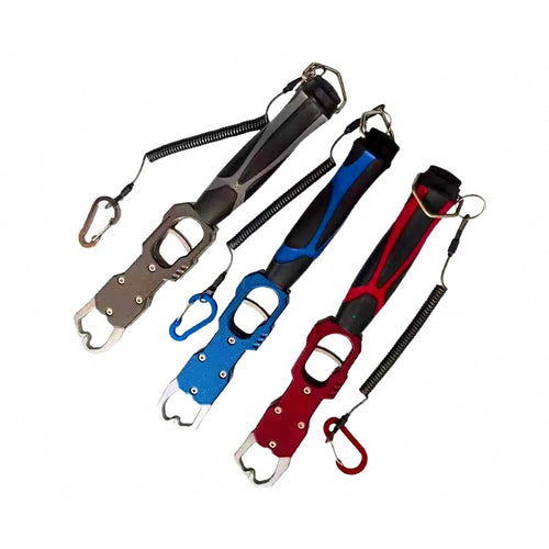 Aluminum Fish Gripper with Built-In Scale and Lanyard