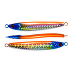 S-Shape Slow Pitch Jig, 50–200 g (1.8–7.1 oz), No Hooks