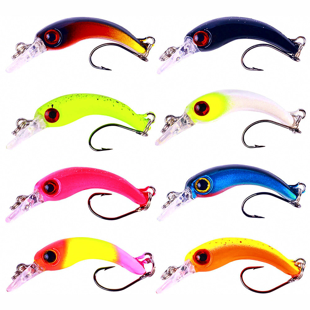 Micro Floating Minnow Lure, 4 cm (1.6 in), 1.5 g (0.05 oz)