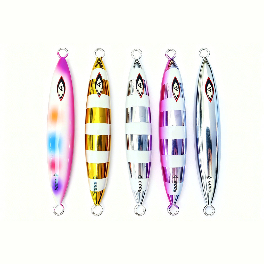 Slow Pitch Jig, Glow, 300–600 g (10.6–21.2 oz)