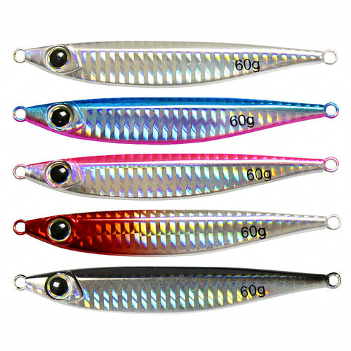 Fish-Shaped Glow Metal Jig, 40–100 g (1.4–3.5 oz)
