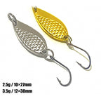 Zinc Alloy Casting Spoon Lures, 1–7 g (0.04–0.25 oz)