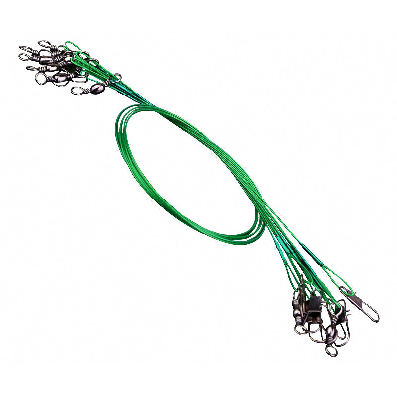 Steel Wire Leaders, 25 Pack, 15–30 cm (6–12 in)