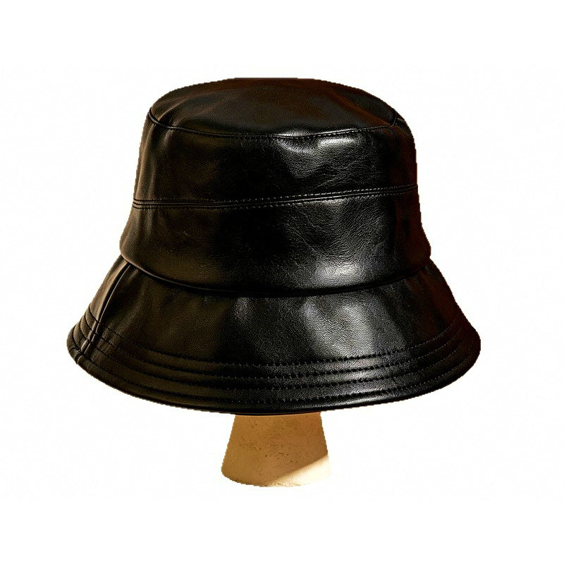 Adjustable Bucket Hat, Short Brim, Foldable Polyester