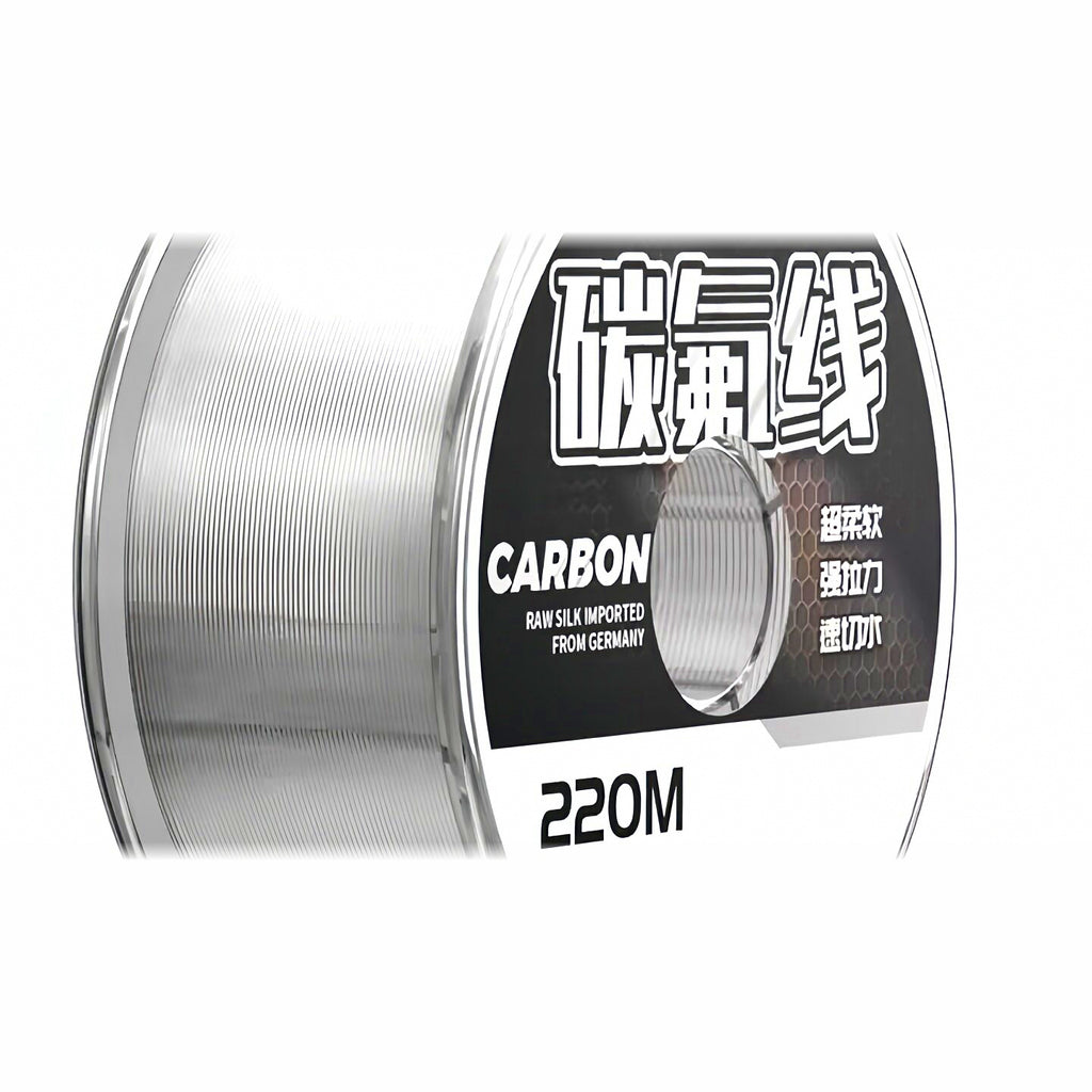Fluorocarbon Fishing Line, Main & Leader, 3 Colors