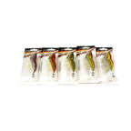 3D Wood Shrimp Squid Jig, Size 3.5, Glow