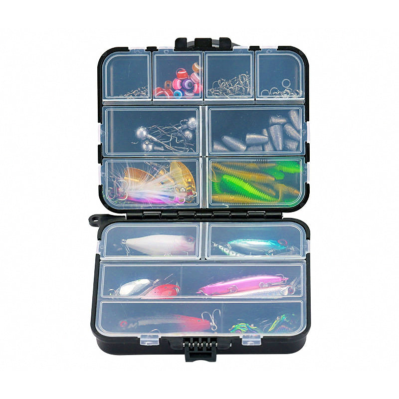 Lure Assortment Kit: Minnows, Metal Jigs, Cranks, Poppers