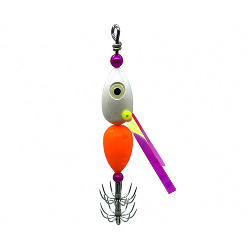 Glow Octopus & Squid Jig Set, 5 Colors in Box
