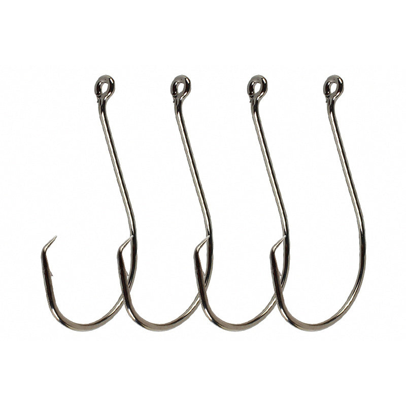 Barbed Offset Circle Hooks, Sizes 4 to 10/0