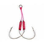 Slow Pitch Jig Double Assist Hooks, 2-Pack, 1/0–5/0