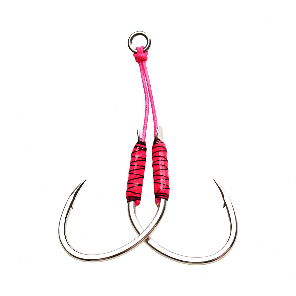 Slow Pitch Jig Double Assist Hooks, 2-Pack, 1/0–5/0