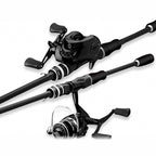 2-Piece Carbon Lure Rod & Reel Combo, 1.6–2.7 m (5.2–8.9 ft)