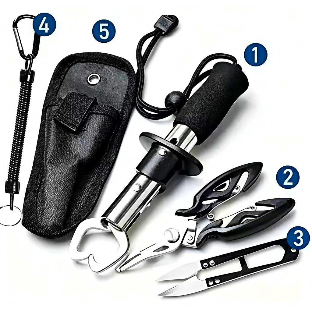 Stainless Steel Fish Control Gripper Tool, Multiple Styles