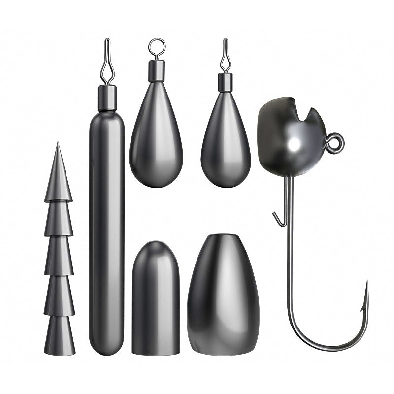 Tungsten Fishing Weights: Bullet, Drop Shot, Pin & Jig Head