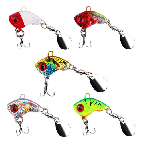 VIB Blade Bait Lipless Crankbait, 7–20 g (0.25–0.7 oz)