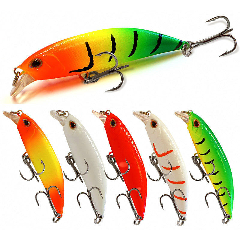 Sinking Minnow Hard Bait, 7 cm (2.75 in) 8 g (0.28 oz)