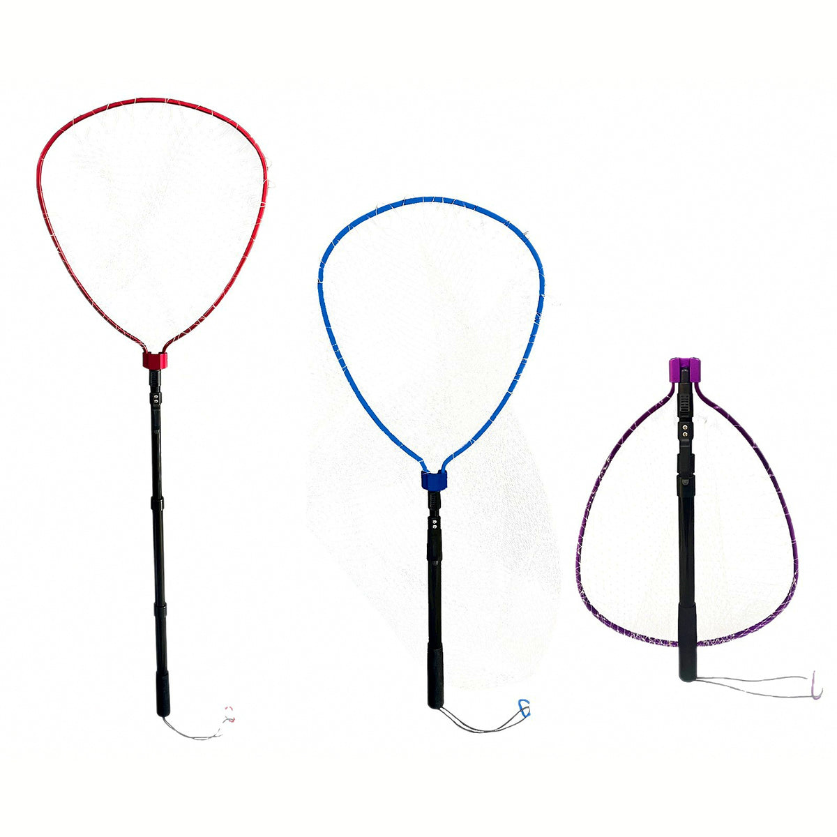 Folding Aluminum Landing Net, 145 cm (57 in), Mono Mesh
