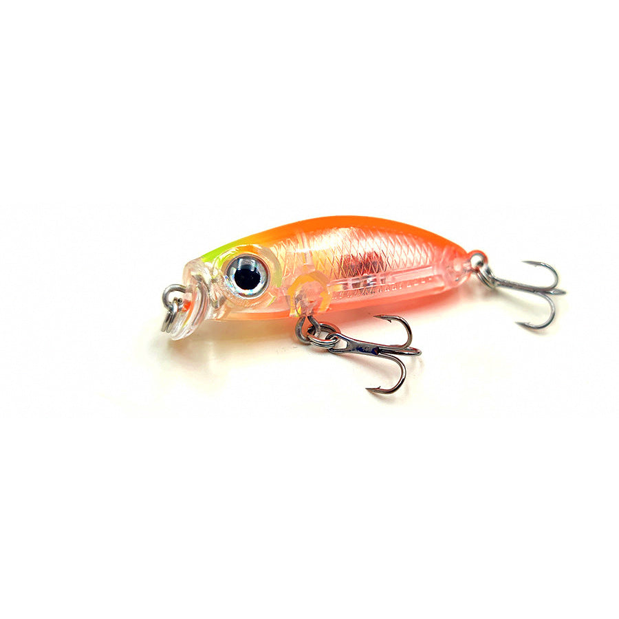Slow-Sinking Rattle Minnow Lure, 3.5 cm, 2.8 g (0.1 oz)