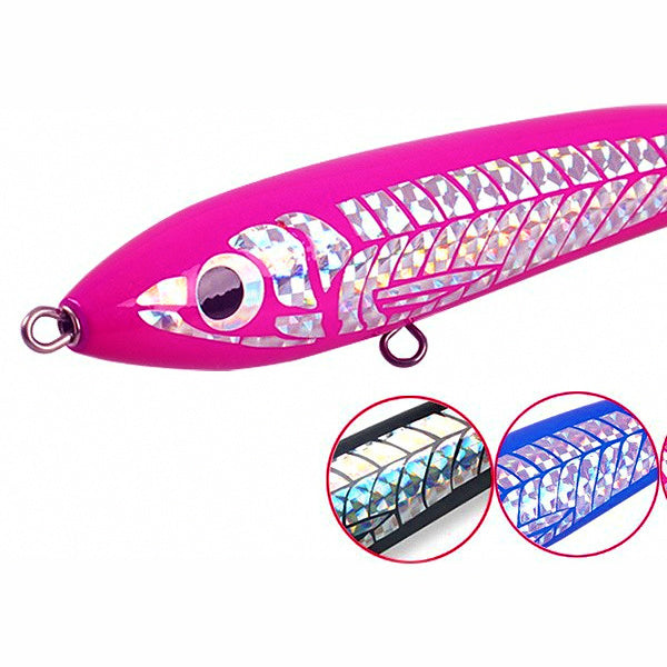 Wooden Cutlassfish Jig Lure with Hook, 20 cm 100 g (3.5 oz)