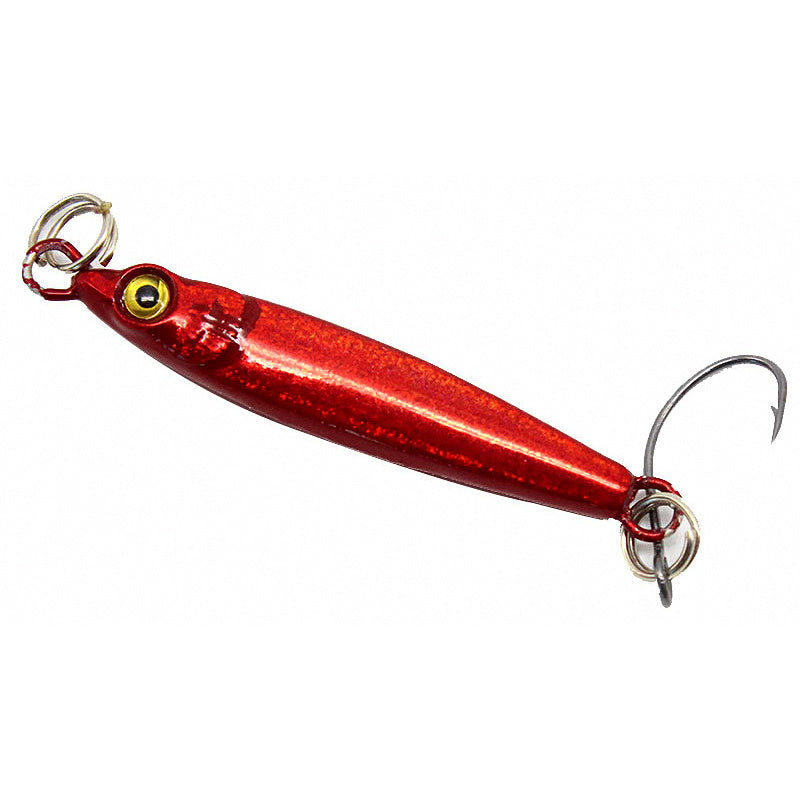 Mini Lead Fish Micro Jig, 3 g & 5 g (0.11 & 0.18 oz)