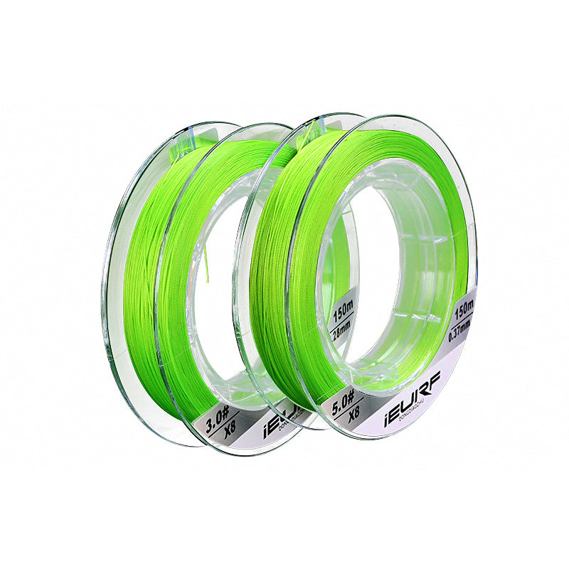 8-Strand Braided PE Fishing Line, 150–300 m (164–328 yd)