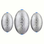 Plastic Core Olive Sinker, 0.18–1.76 oz (5–50 g)