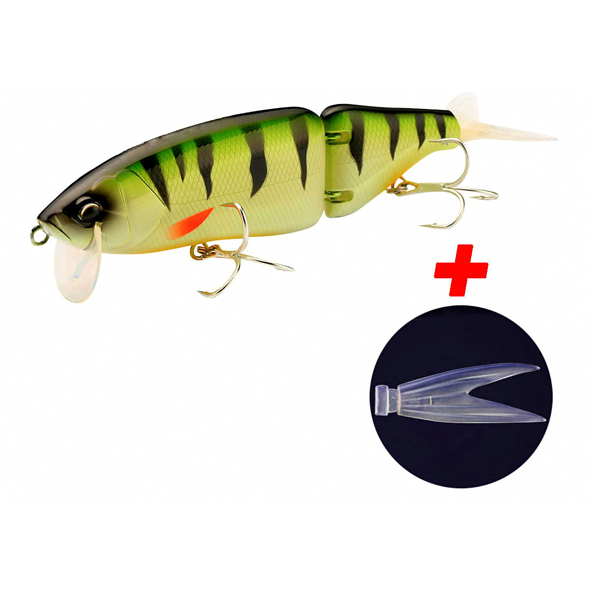 Jointed Floating Minnow Lure, 14 cm (5.5 in), 50 g (1.8 oz)
