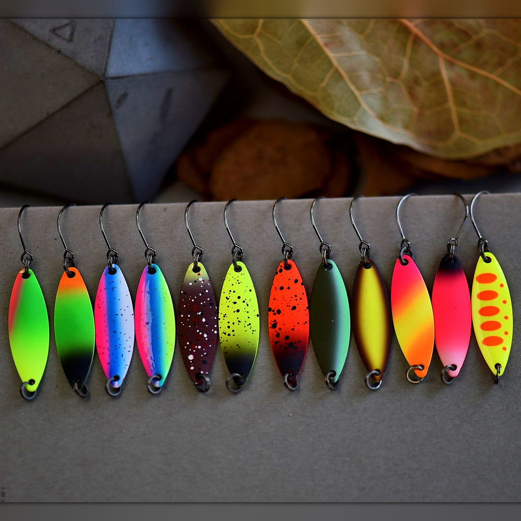 Micro Trout Spoon Lure, 2.1–3.3 g (0.07–0.12 oz)