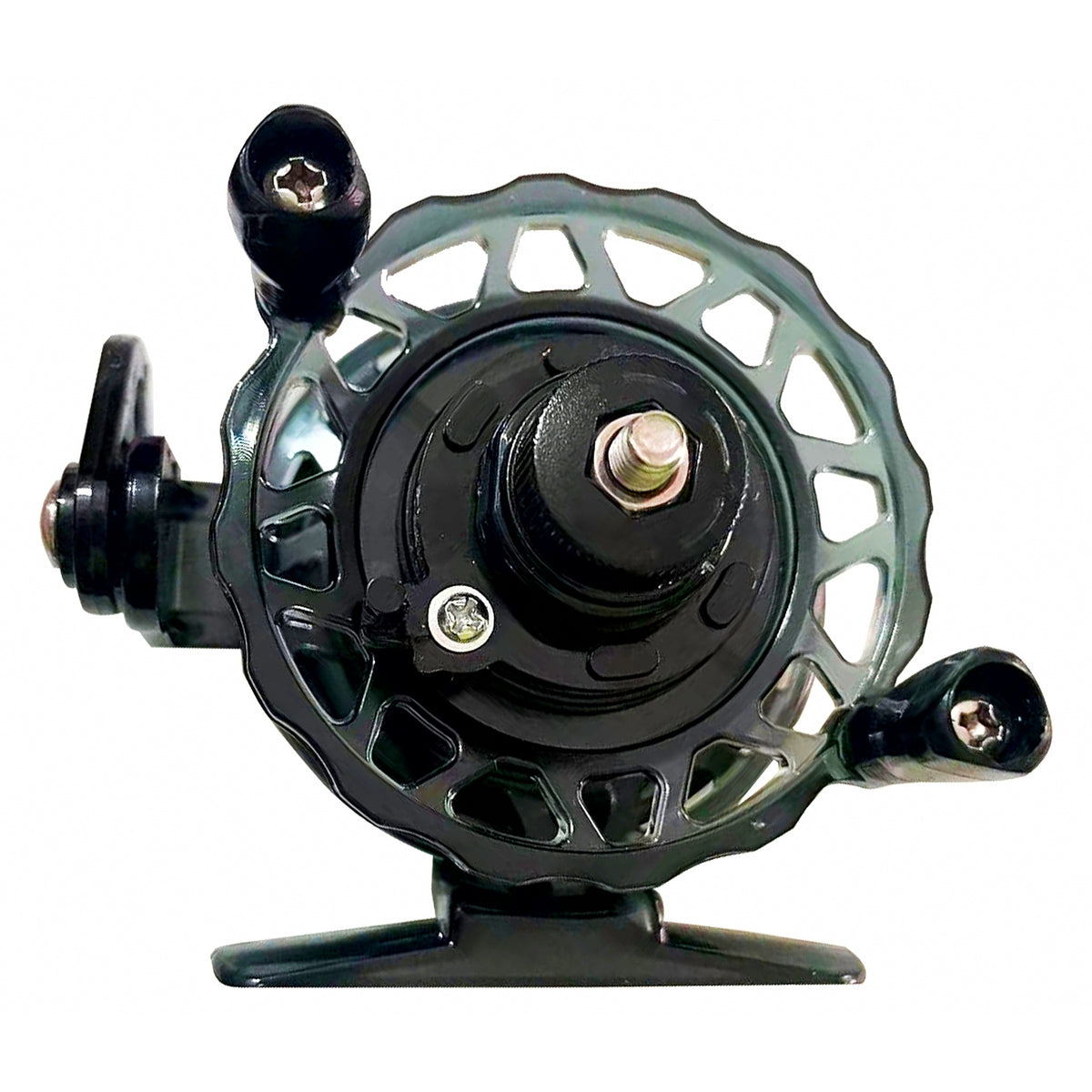 Ultralight Ice Fishing Reel with Drag, Front Drag Style