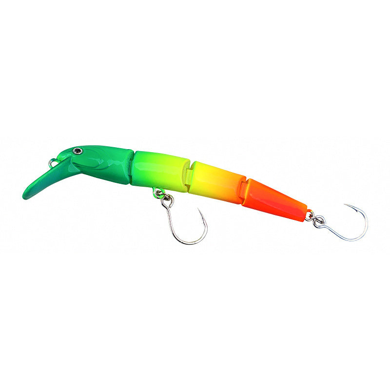 4-Section Jointed Sinking Minnow Lure, 8.8 cm (3.5 in), 5 g