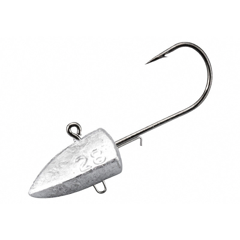 Barbed Jig Head Hooks for Soft Baits, 3.5–28 g (1/8–1 oz)