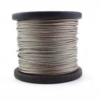 304 Stainless Steel Wire Leader Rope, 0.15–6 mm