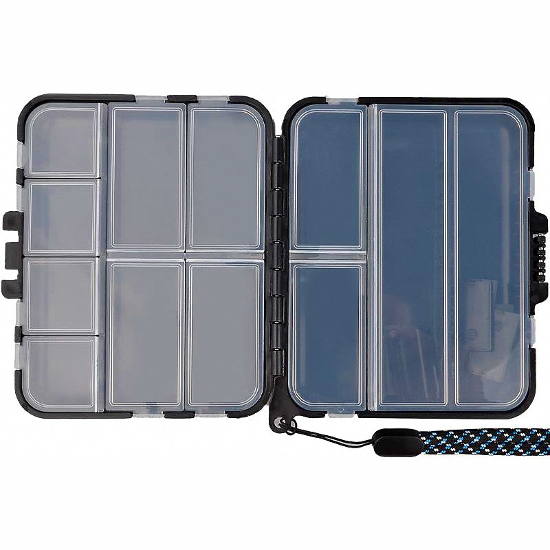 Double-Layer Mini Tackle Box for Hooks & Small Lures