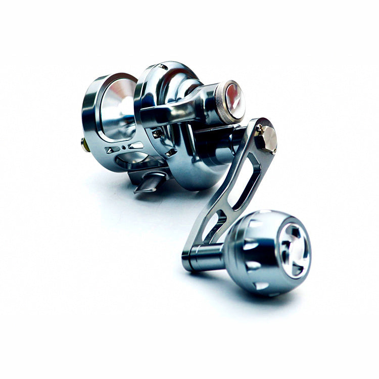 Saltwater Conventional Reel, 4.9:1, 11 Bearings, Aluminum