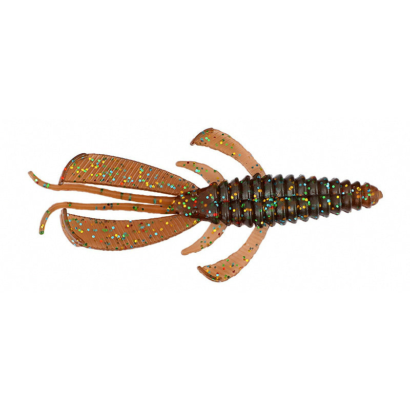 Floating Shrimp Soft Bait, 6.5 & 9 cm (2.6 & 3.5 in)