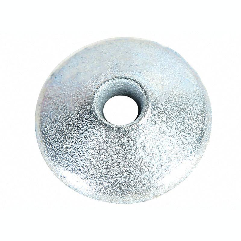 Galvanized Iron Round Sinkers, 1.06–3.53 oz (30–100 g)