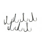 Super Slick Coated Treble Hooks, Barbed, Sizes 1–12